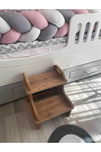 Ahşap Basamak Tabure Çocuk Banyo Wc Lavabo Merdiven Yükseltici